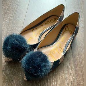 Sam Edelman flats with pompom